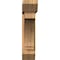 Ekena Millwork Imperial Slat Smooth Bracket w/ Offset Brace, Western Red Cedar, 7 1/2"W x 32"D x 32"H BKT0806X32X32IMP06SWR - alternate 3